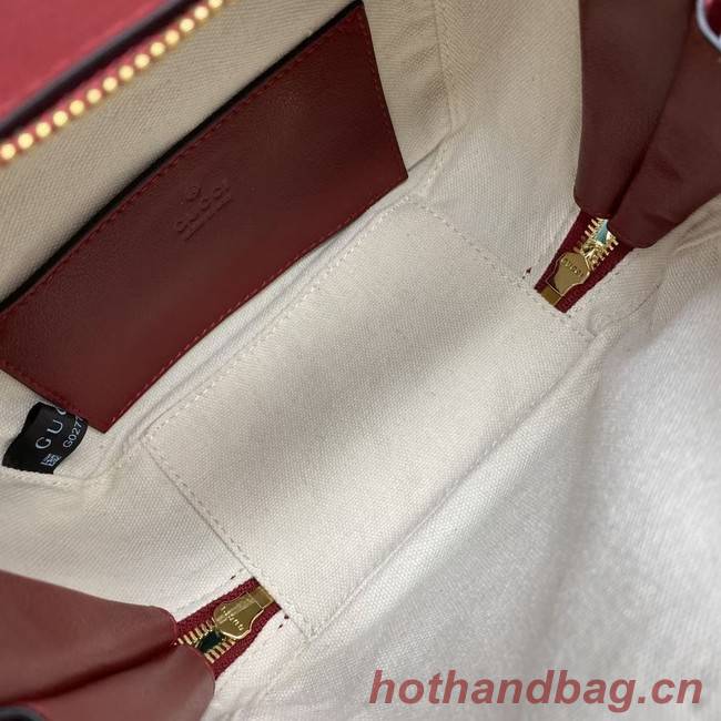 Gucci Blondie top handle bag 744434 wine