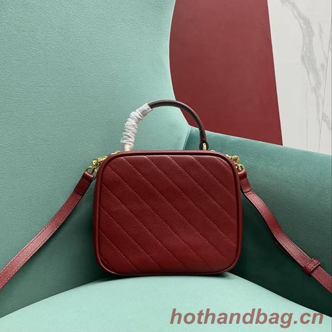 Gucci Blondie top handle bag 744434 wine