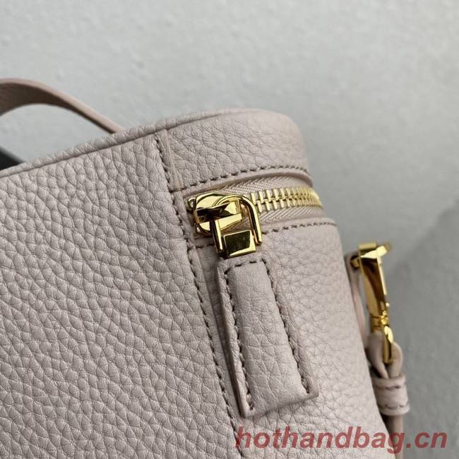 Prada Leather mini-bag 1BH202 Sand Beige