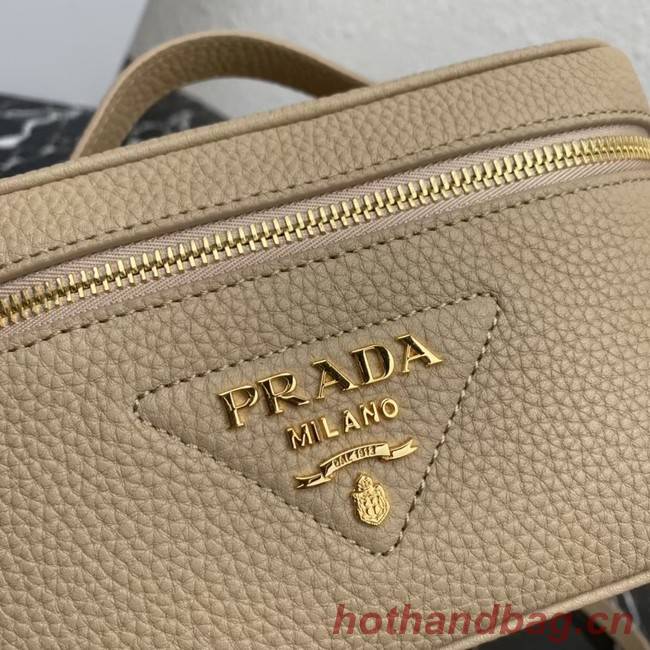 Prada Leather mini-bag 1BH202 apricot