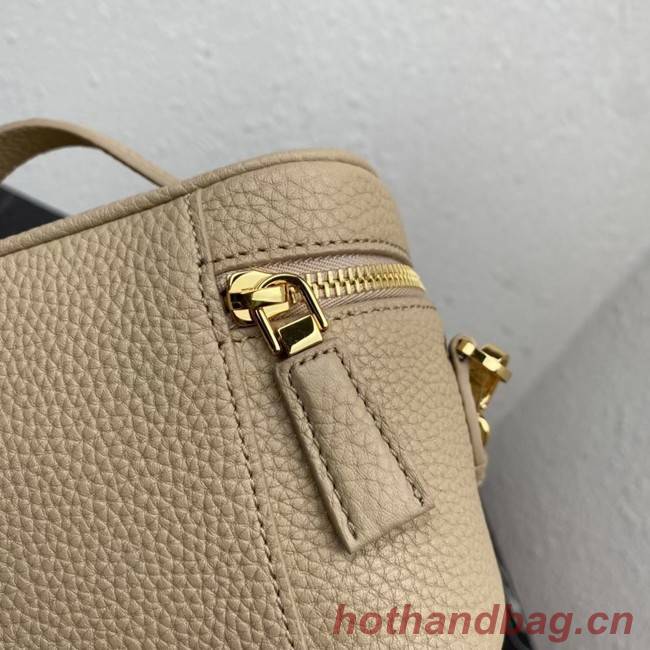 Prada Leather mini-bag 1BH202 apricot