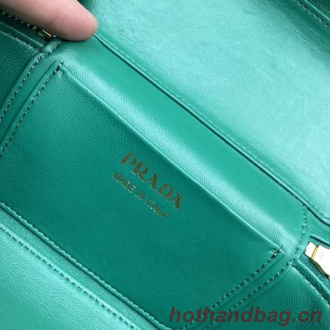 Prada Leather mini-bag 1BH202 green