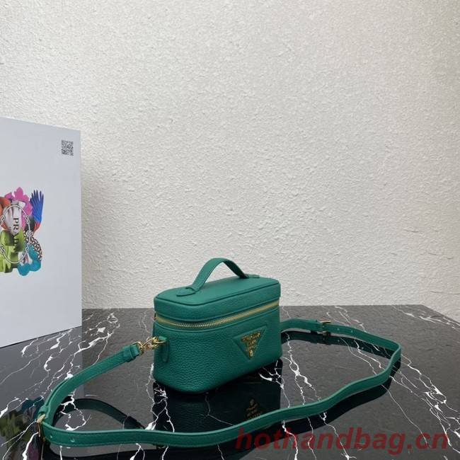 Prada Leather mini-bag 1BH202 green