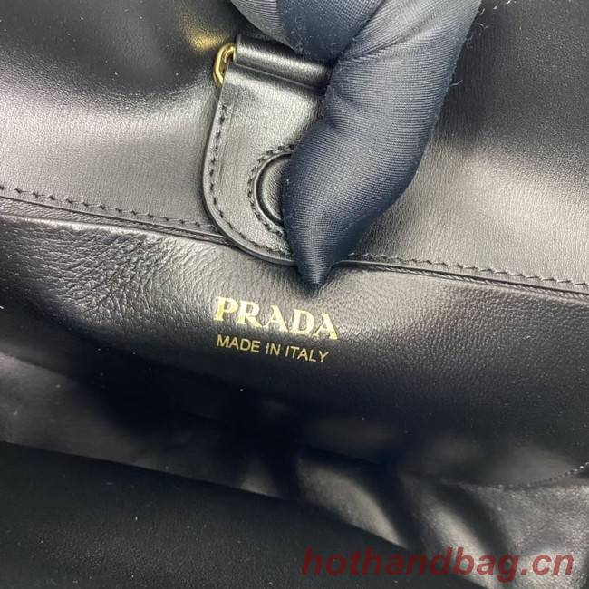 Prada Leather shoulder bag 1BC179 black