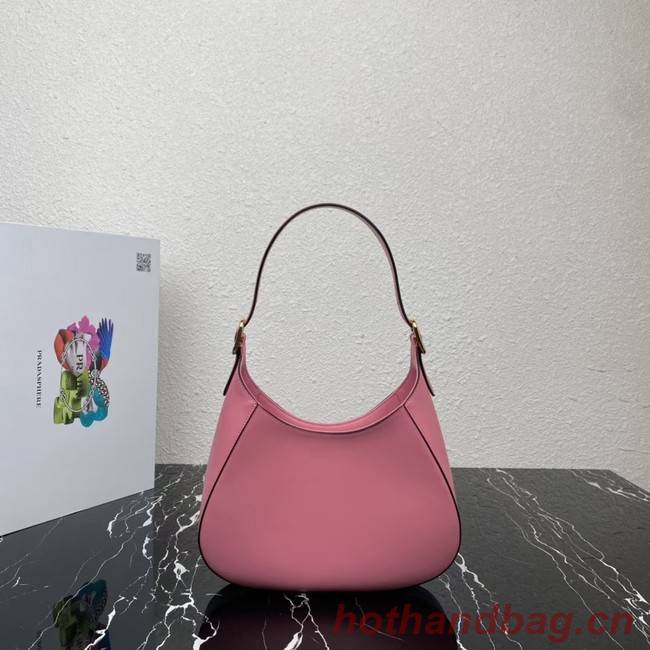 Prada Leather shoulder bag 1BC179 pink