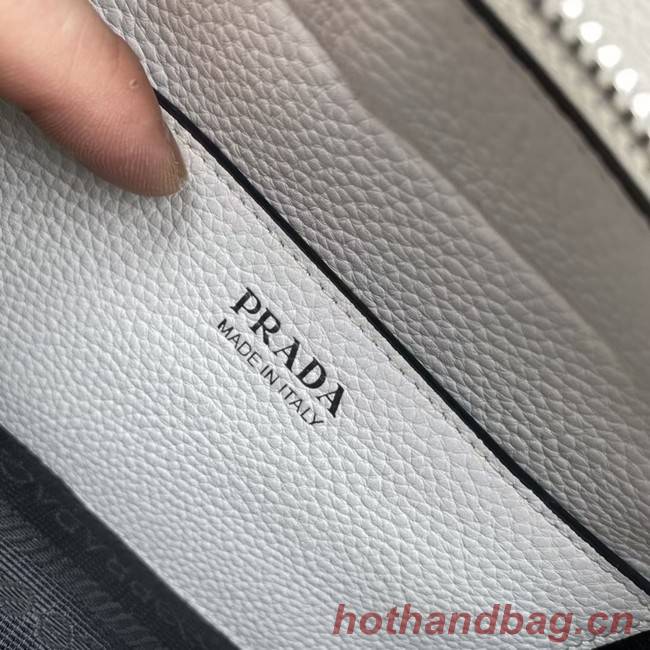 Prada Leather shoulder bag 1BH192 white