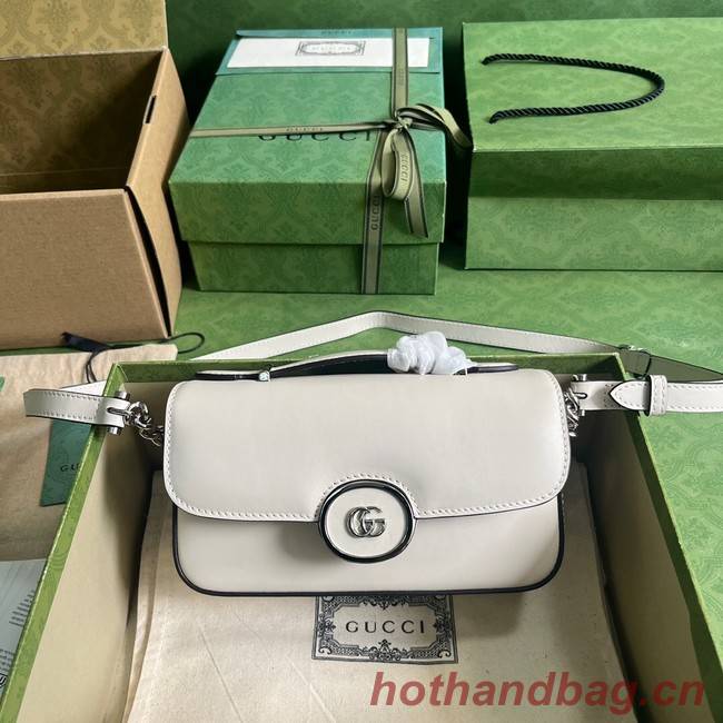 Gucci PETITE GG MINI SHOULDER BAG 739722 white