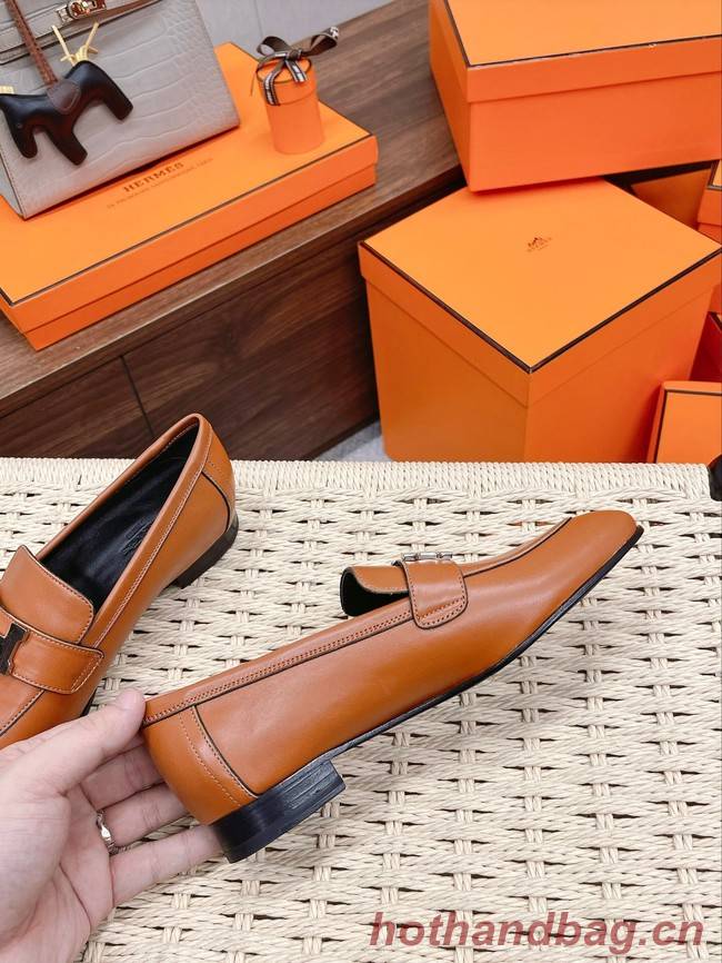 Hermes leather Shoes 93412-1