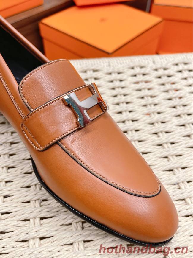 Hermes leather Shoes 93412-1