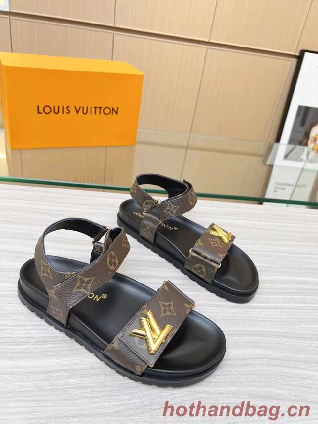 Louis Vuitton Sunset Comfort Flat Sandal 93430-5