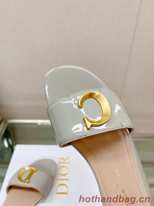 CEST DIOR SLIDE Patent Calfskin 93448-8