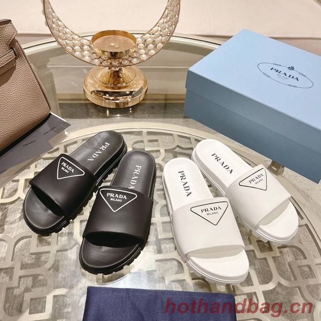 Prada leather slides 93442-1