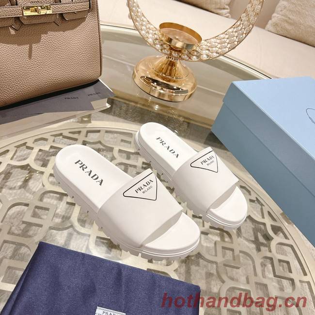 Prada leather slides 93442-1