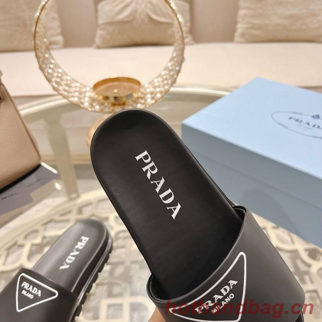 Prada leather slides 93442-2