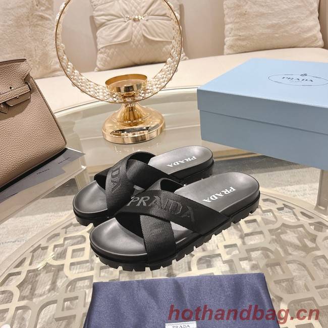 Prada leather slides 93443-1