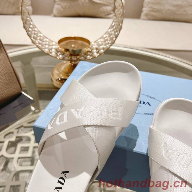 Prada leather slides 93443-2