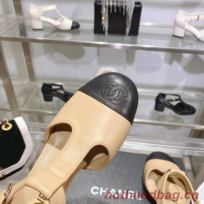 Chanel Sandal heel height 4.5CM 93489-1