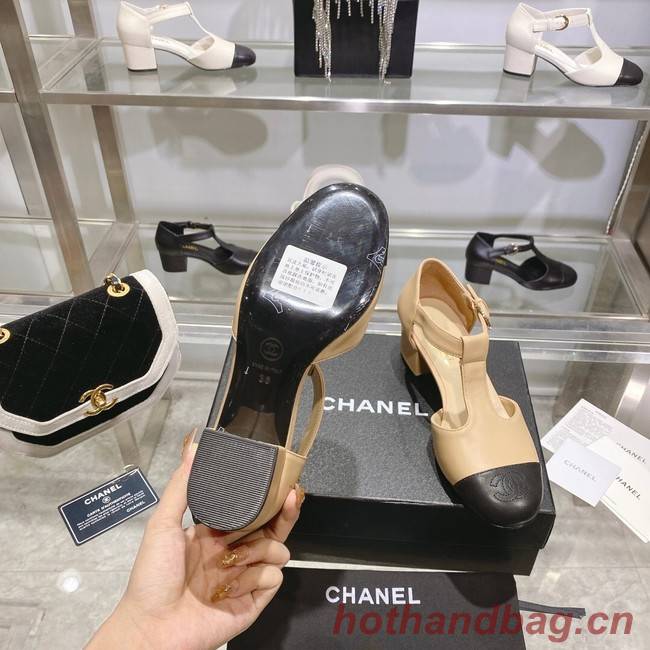 Chanel Sandal heel height 4.5CM 93489-1