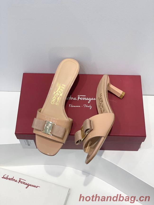 Ferragamo Sandal heel height 5.5CM 93493-2