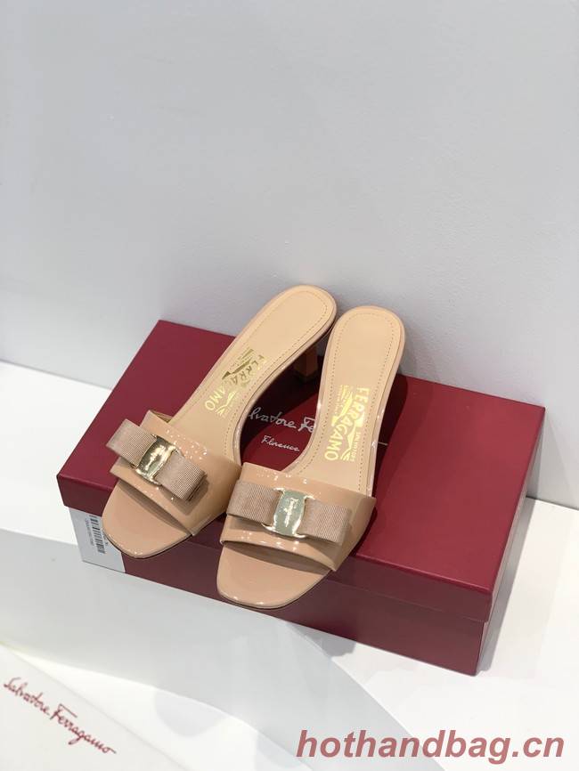 Ferragamo Sandal heel height 5.5CM 93493-2