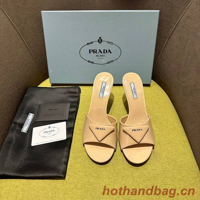 Prada Brushed leather sandals 93510-4