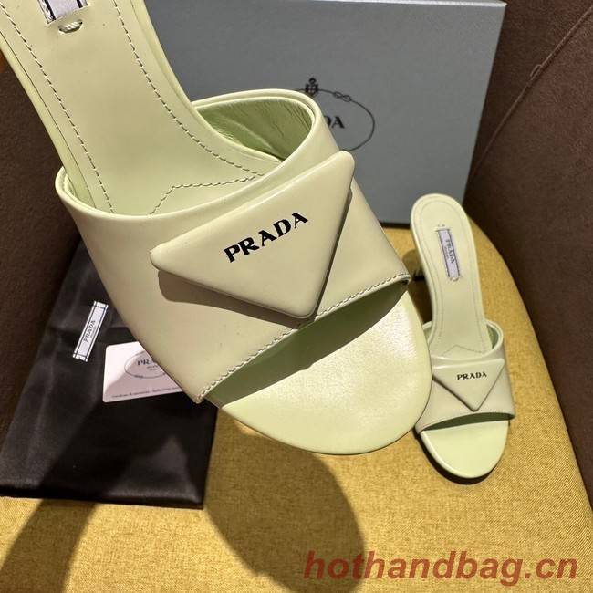 Prada Brushed leather sandals 93510-6