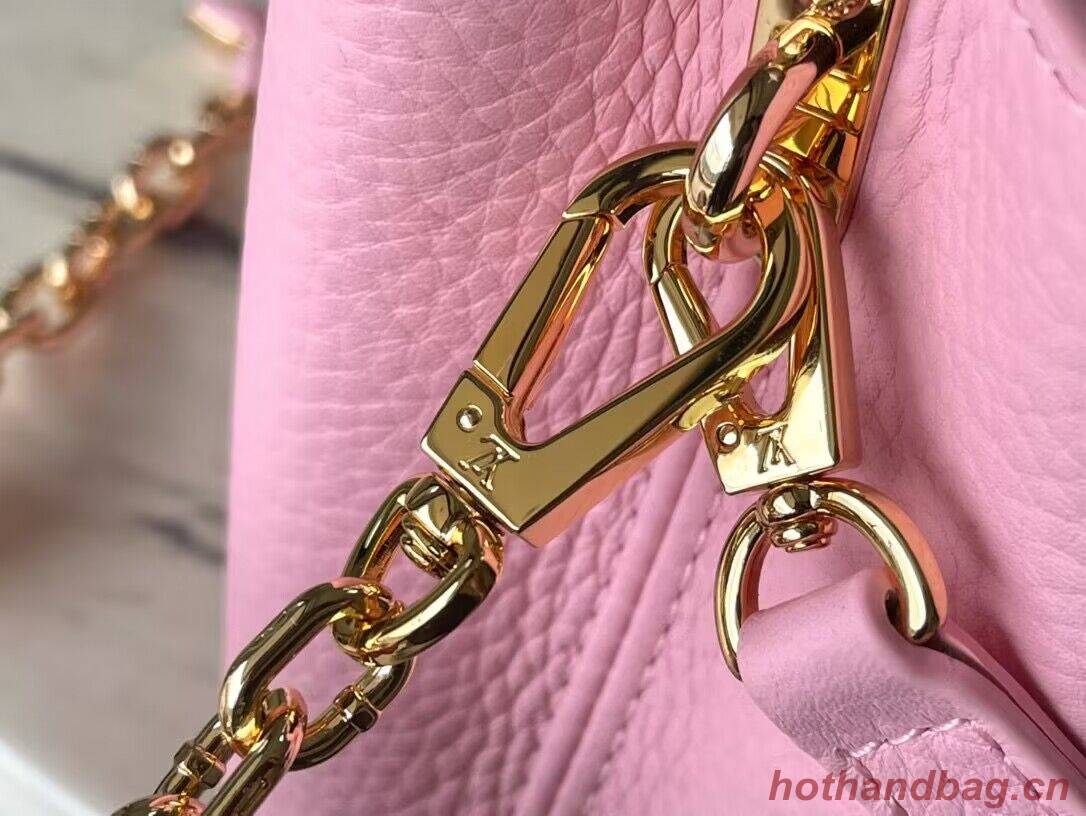 Louis Vuitton Capucines Original Leather Bag M22375 Light Pink