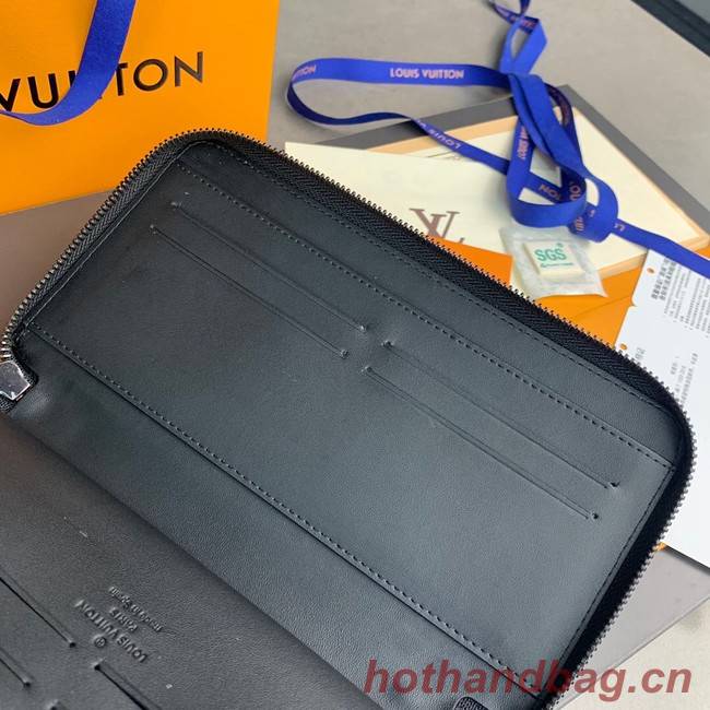 Louis Vuitton Calf leather ZIPPY WALLET N60003