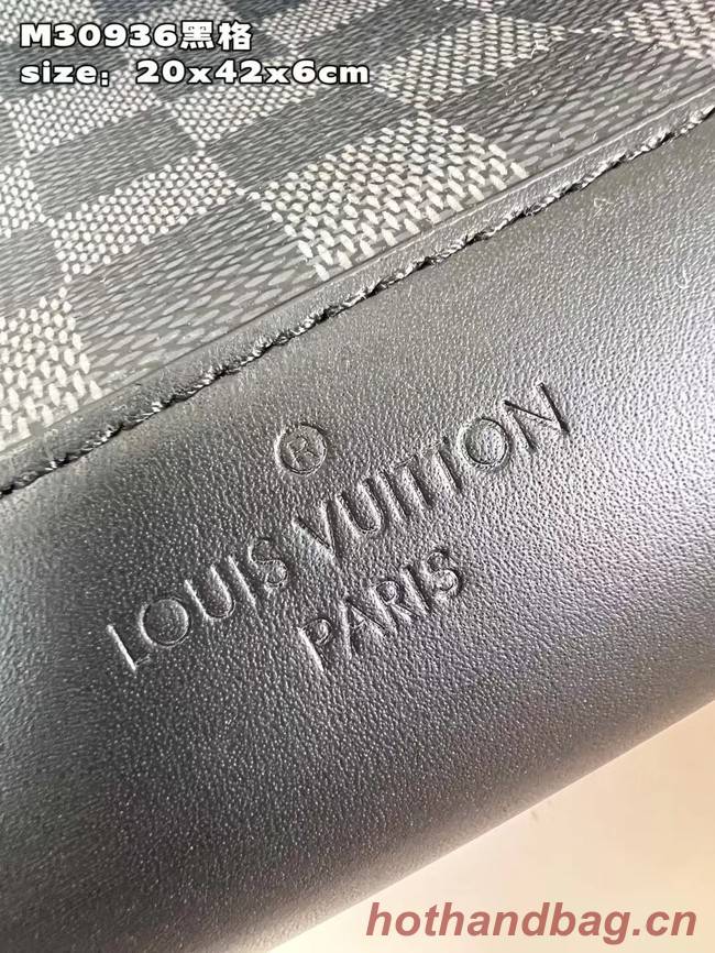 Louis Vuitton Duo Slingbag Damier Graphite canvas M30936 Black