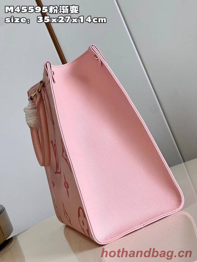 Louis Vuitton OnTheGo MM M46542 Gradient Pink