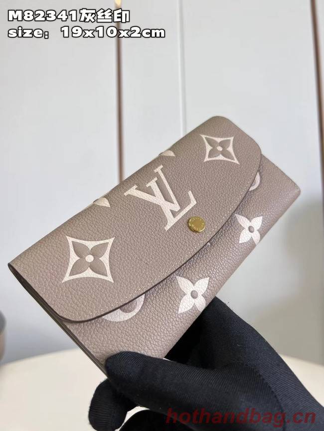 Louis Vuitton Sarah Wallet M82340 Tourterelle Gray