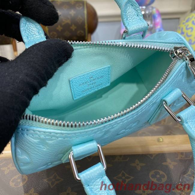 Louis Vuitton Nano Speedy M82342 Pearly Lagoon Turquoise