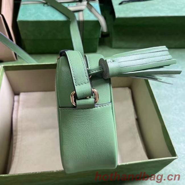 GUCCI BLONDIE SMALL SHOULDER BAG 742360 Green