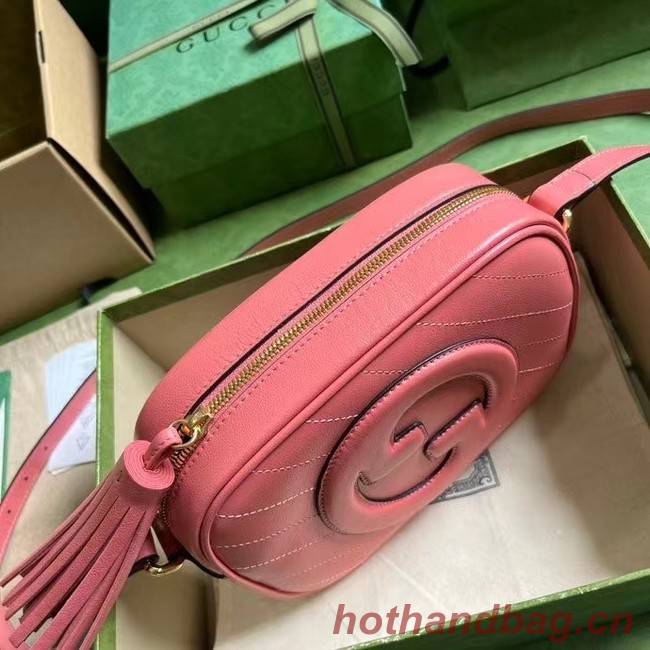 GUCCI BLONDIE SMALL SHOULDER BAG 742360 Pink