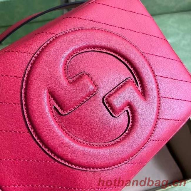 GUCCI BLONDIE SMALL SHOULDER BAG 742360 rose