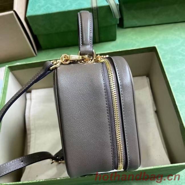 GUCCI BLONDIE TOP HANDLE BAG 744434 Brown 