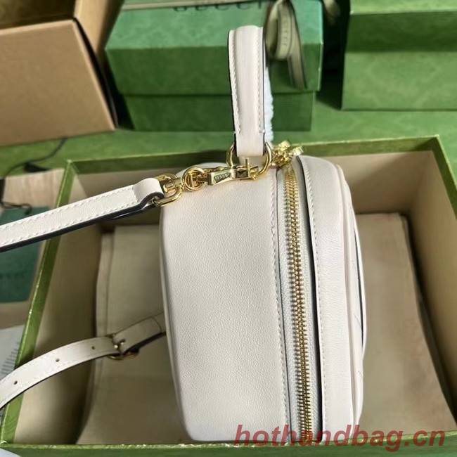 GUCCI BLONDIE TOP HANDLE BAG 744434 White