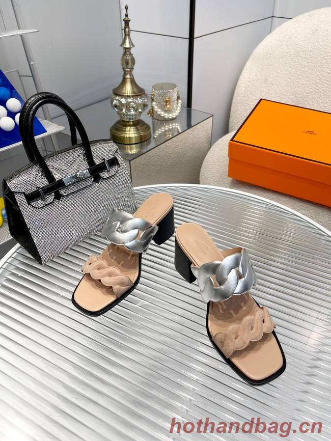 Hermes Sandal heel height 6CM 93521-4