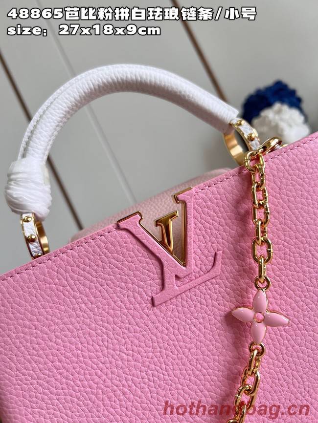 Louis Vuitton Capucines BB M21043 Rose Chamallow Pink