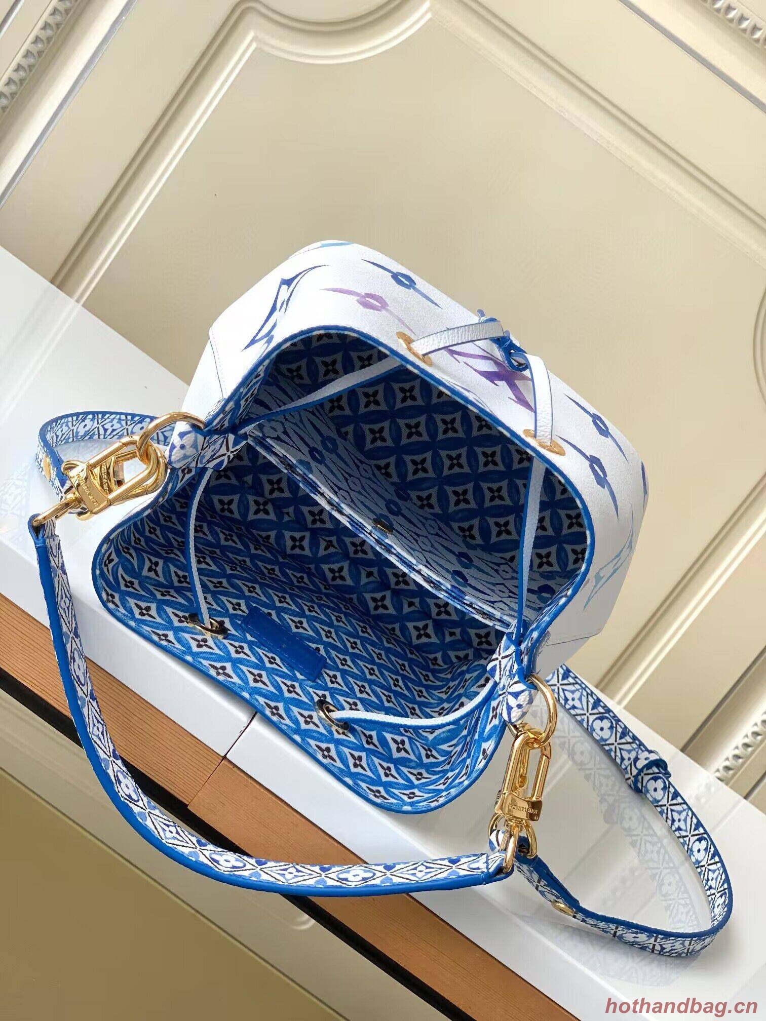 Louis Vuitton Giant Monogram Neonoe BB M22986 Gradient Print Blue