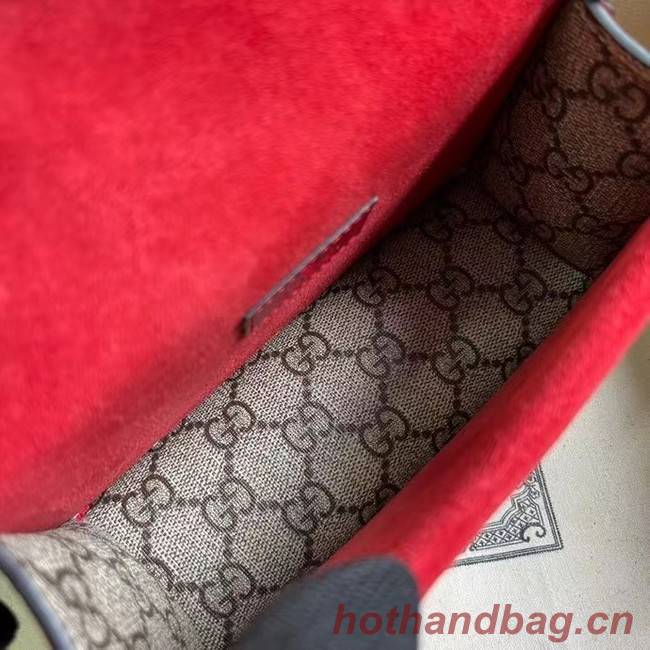 GUCCI DIONYSUS MINI TOP HANDLE BAG 752029 red