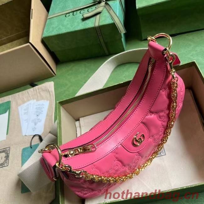 Gucci GG MATELASSE SMALL SHOULDER BAG 739709 rose