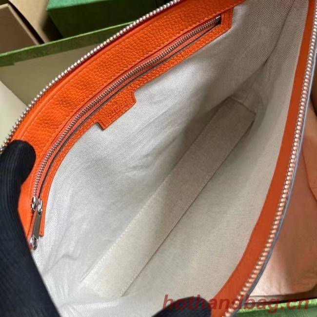 Gucci JUMBO GG MEDIUM MESSENGER BAG 696009 orange