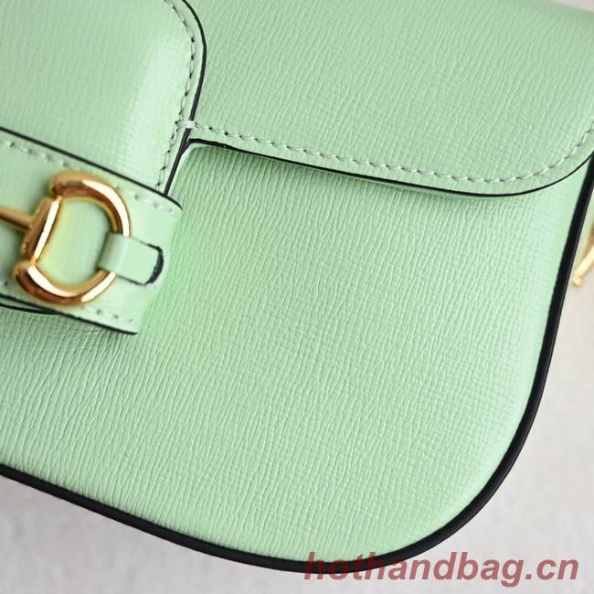 GUCCI HORSEBIT 1955 SMALL SHOULDER BAG 735178 light green