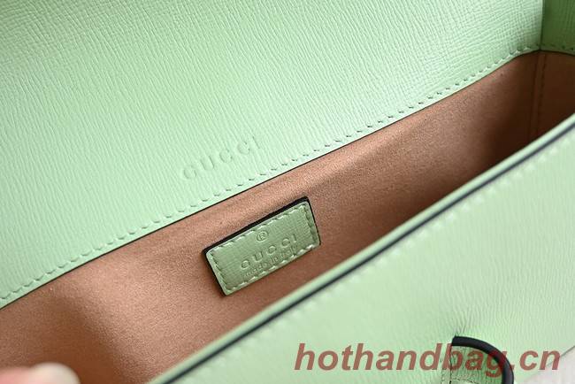 GUCCI HORSEBIT 1955 SMALL SHOULDER BAG 735178 light green