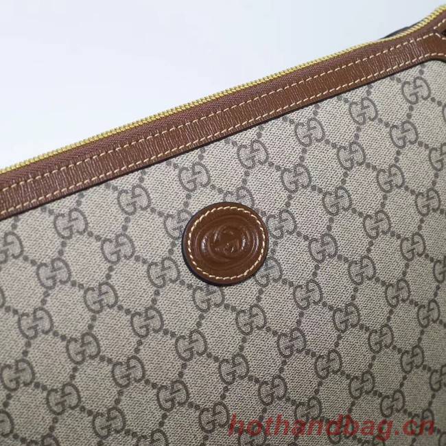 GUCCI MESSENGER BAG WITH INTERLOCKING G 726833 Brown