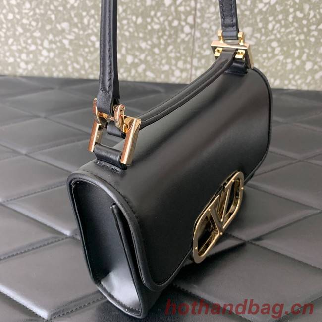 VALENTINO LOCO calf leather mini 0167 black