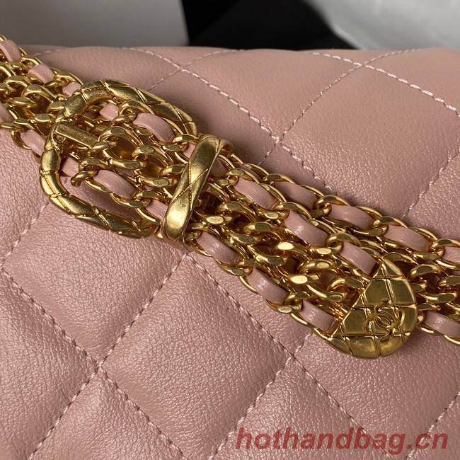 Chanel SMALL FLAP BAG AS3994 pink