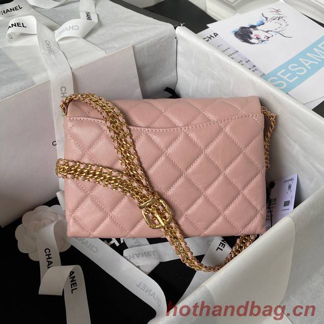 Chanel SMALL FLAP BAG AS3994 pink