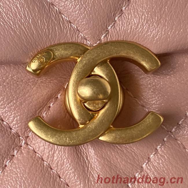 Chanel SMALL FLAP BAG AS3994 pink